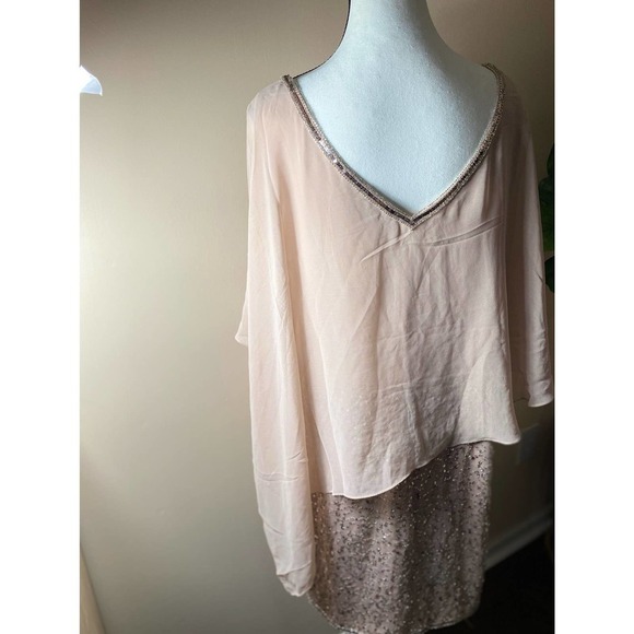 J. Kara Formal Pink Sequin Evening Gown size 18 - Picture 13 of 16